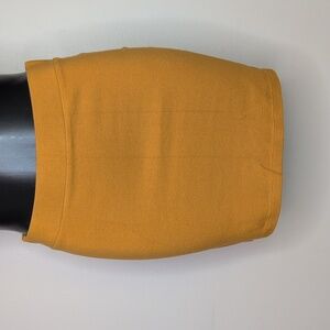 Forever 21 Mustard Yellow Mini Skirt – Size L
